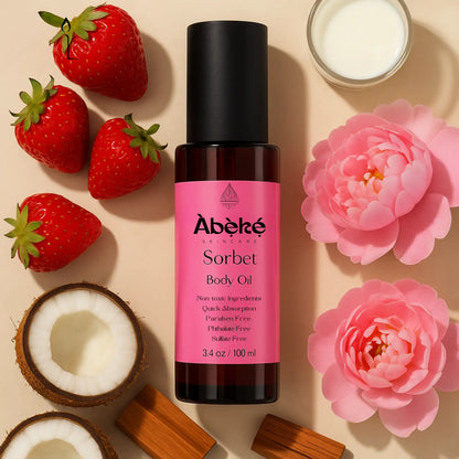sorbet body oil