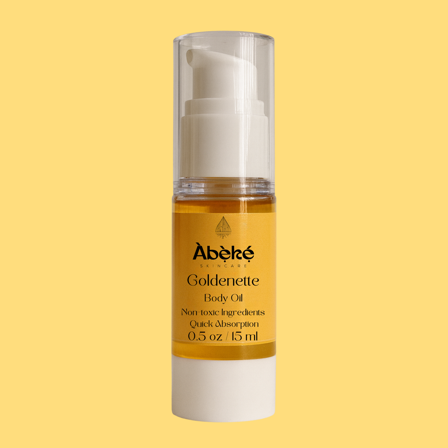 Goldenette body oil