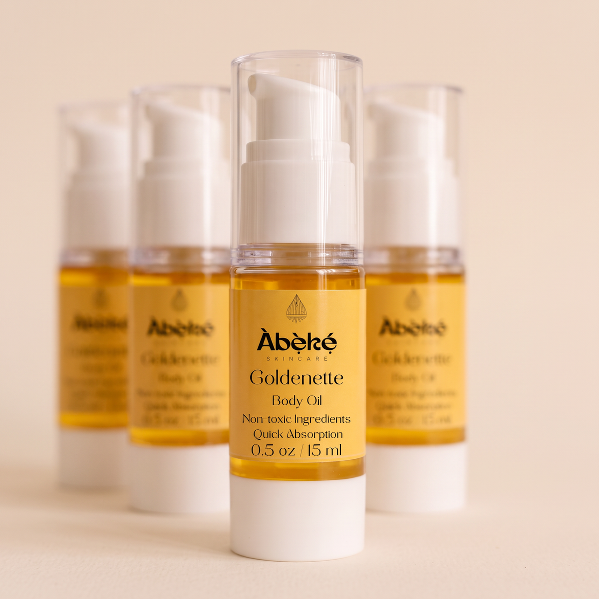 Goldenette body oil