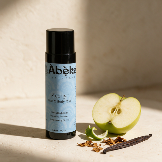 Àbẹ̀kẹ́ Skincare Hair and Body Mist