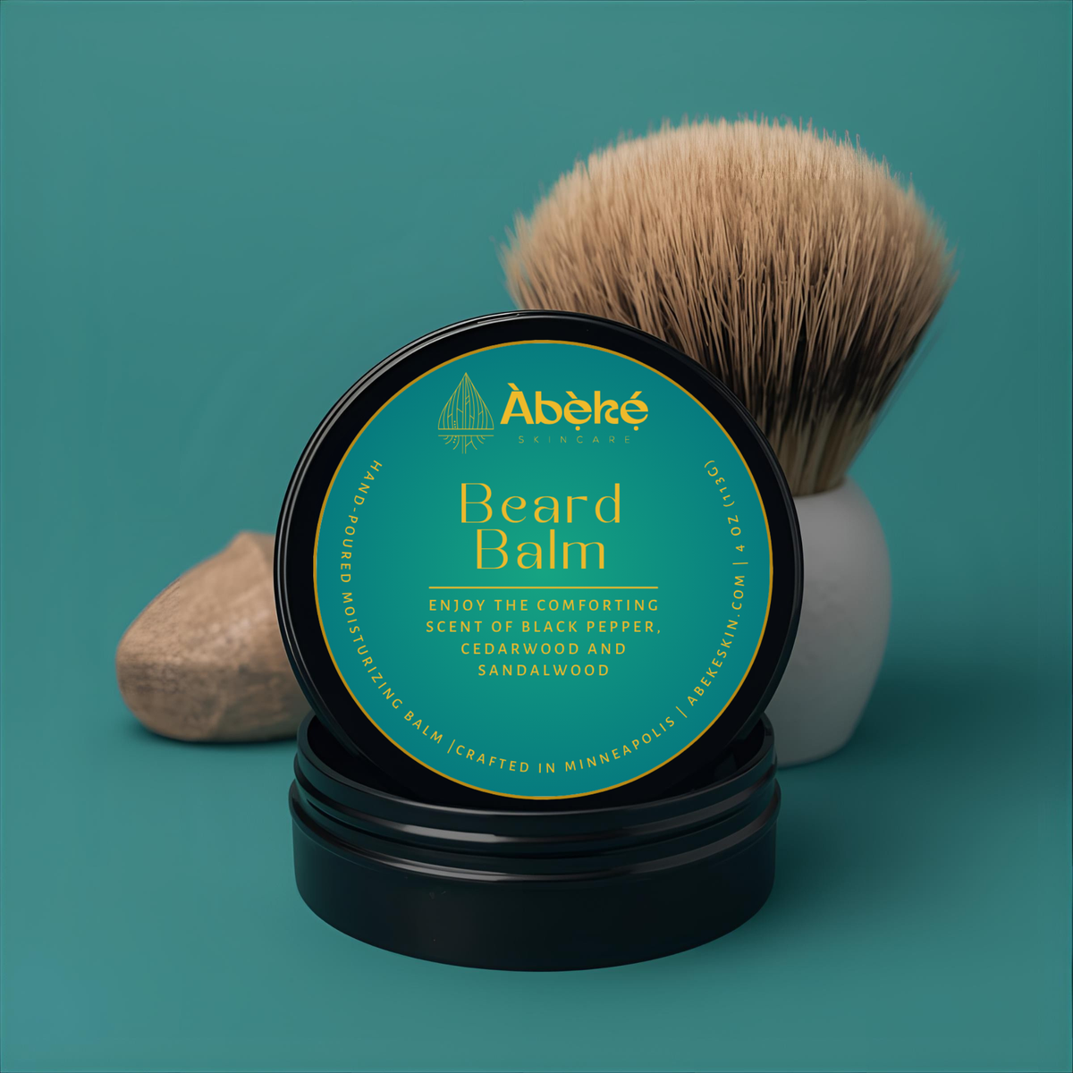 Àbẹ̀kẹ́ Skincare Moisturizing Beard Balm – view 3